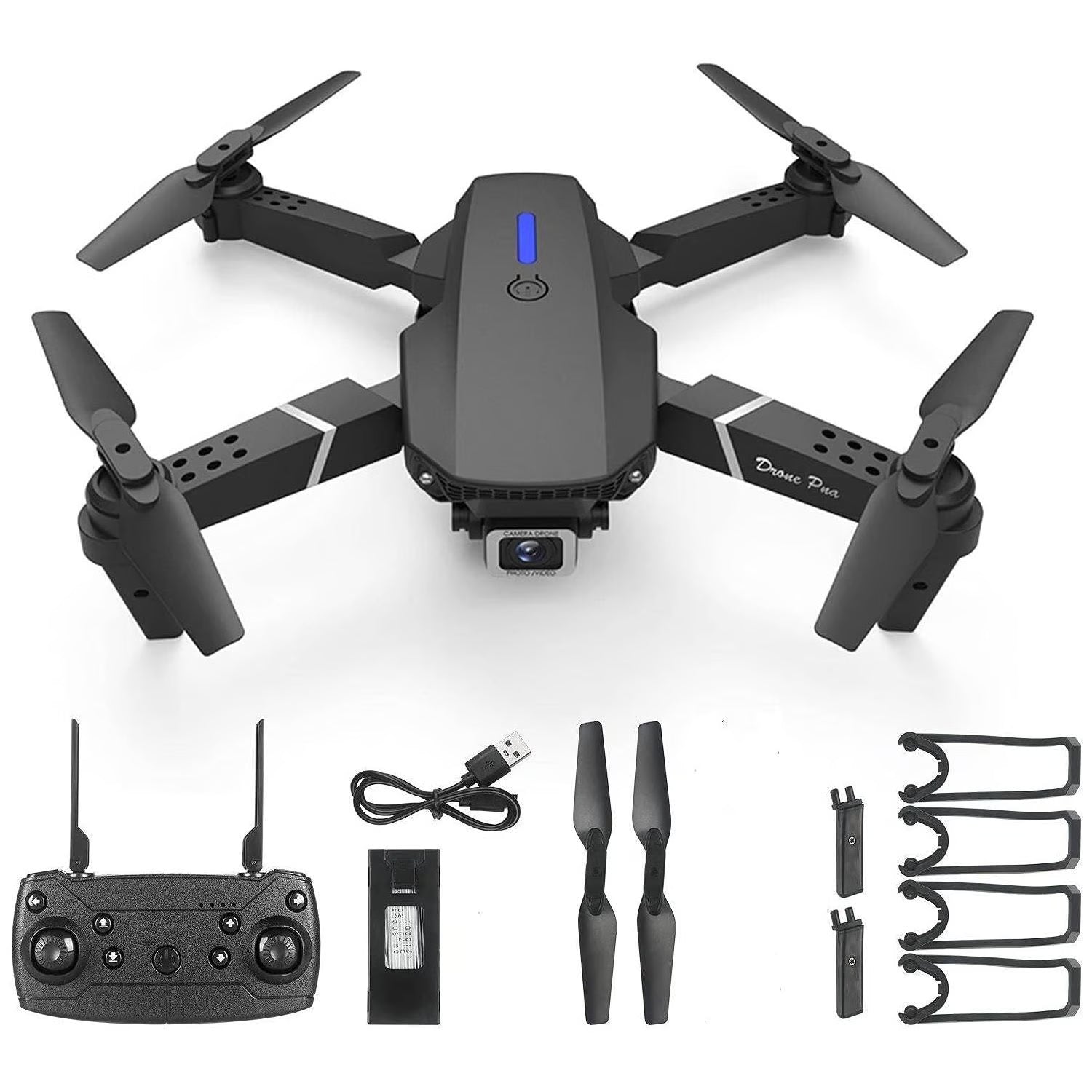 Dron E88 Doble Bateria
