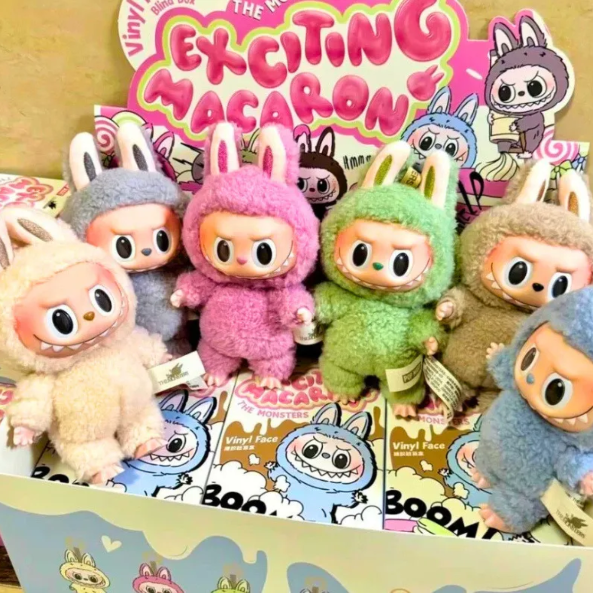 Labubu Macaron The Monster Sorpresa Sell